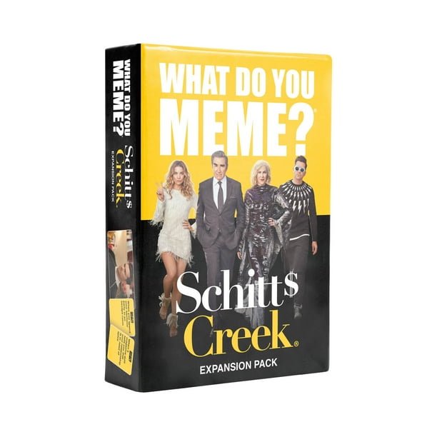 Paquete de expansión ¿QUÉ MEMES? Schitt's Creek for Party Game