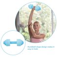 thumbnail image 3 of TABLZONE Botella De Con Forma De Pesa Azul Para Fitness Uso Exterior Material Pet Resistente, 3 of 8