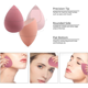 thumbnail image 5 of Esponja de maquillaje, con borla para la punta de los dedos, juego de 4 piezas para mezclar maquillaje en seco y húmedo, esponja profesional para mezclar base de belleza con caja de soporte, 5 of 5