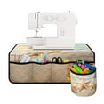 thumbnail image 2 of SEANATIVE Beach Starfish Sewing Machine Cover with Small Cylinder Foldable Sewing Machine Mat Easy Stroage Sewing Machine Dust Mat for Travelling and Sewing Classes, 2 of 6