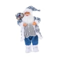 thumbnail image 2 of Estatua de Papá Noel, figura de Papá Noel de pie de 23,6 pulgadas, figura de Papá Noel de pie para Navidad para año Nuevo, habitación, exterior, 2 of 8