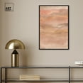 thumbnail image 3 of Sienna Pigments Blend Boho Abstract Wall Art Canvas Wall Art by Art Remedy, Black Floater Frame, 17" x 25", 3 of 7