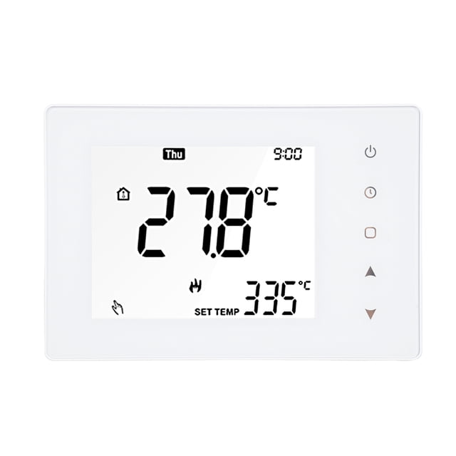 Riwcyla TP818 5A Smart Thermostat WiFi Enabled Weekly Programmable LCD Display Screen Gas Boiler Heating Thermostat Room Temperature Controller