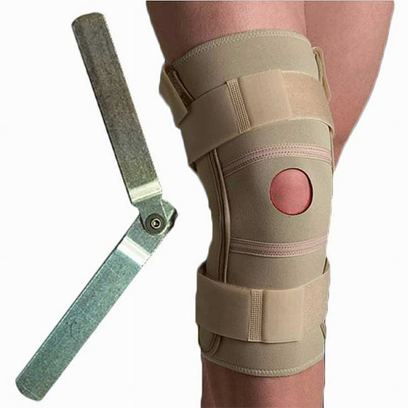 Thermoskin Hinged Knee Brace Single Pivot - Large