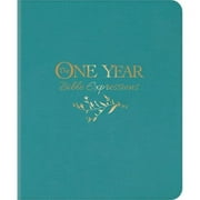 Tyndale House Publishers  Tidewater Teal LeatherLike NLT the One Year Bible Expressions