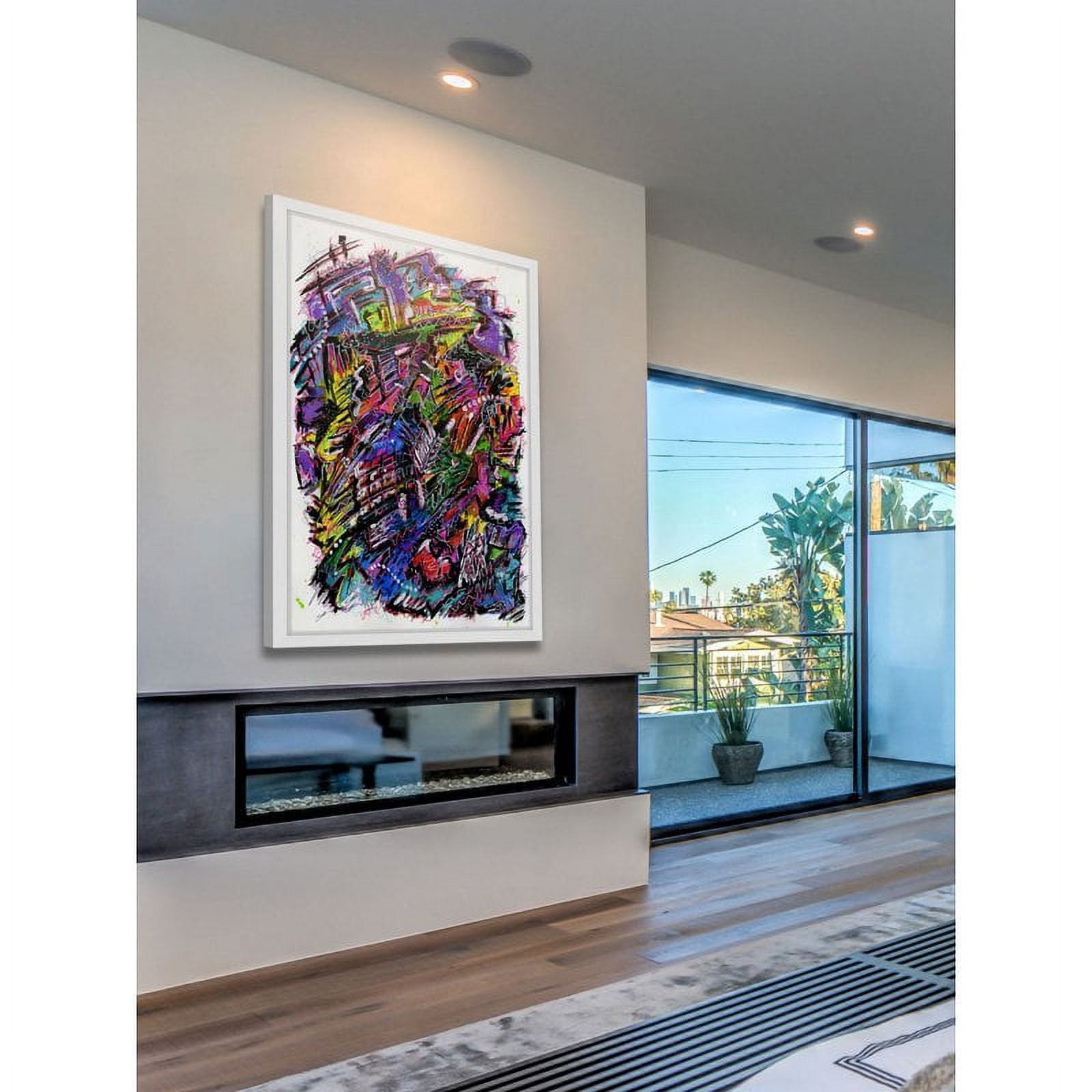 "Wild" Framed Painting Print