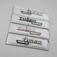 thumbnail image 7 of 2pcs 3d ABS Chrome Black Logo Turbo AMG Emblem Car Fender Badge For Mercedes Benz A45 CLA45 GLA45 Turbo AMG Sticker Accessories, 7 of 7