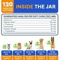 thumbnail image 7 of BARK&SPARK Extra Strength Melatonin Calming Chews for Dogs Sleep - 6mg Dog Melatonin Chews for Small & Large Dogs, Puppy Melatonin Treats - Calming Aid for Dogs - Medium Doggie Sleeping Pills - 120ct, 7 of 7