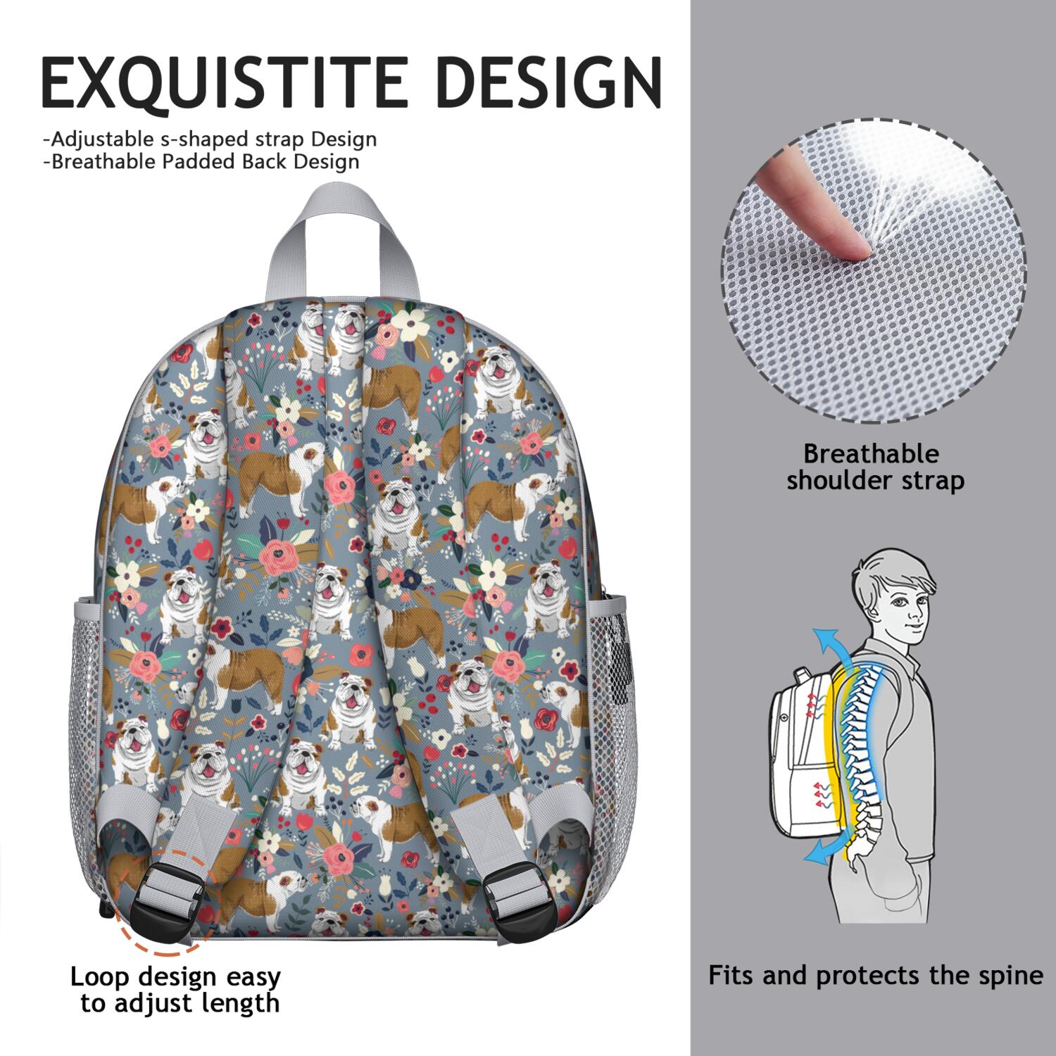 Retro Aesthetic Earthy Vintage Fashion Durable Waterproof Student Backpack
