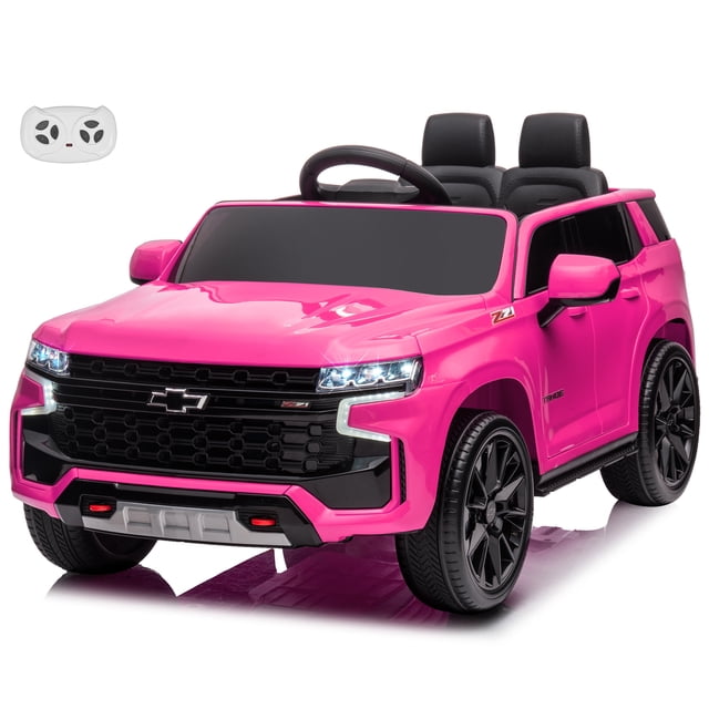 VOLTZ TOYS Chevrolet Tahoe Voiture Électrique pour Enfants 12V avec Télécommande, sous Licence