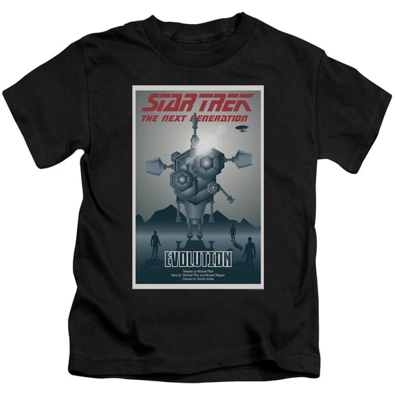 Star Trek Tng Season 3 Episode 1 Youth 18/1 T-Shirt Black