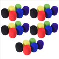thumbnail image 2 of 180 Pack Thick Handheld Stage Microphone Windscreen Foam Cover Karaoke DJ (12 Color), 2 of 7