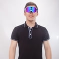 thumbnail image 5 of Gafas de motocross Estrela Biking, gafas de esquí con cojín esponjoso antirreflectante flexible, 5 of 5