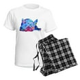 thumbnail image 4 of CafePress - French Bulldog Frenchies Women's Light Pajamas - Women's Short Sleeve Print T-Shirt and Pants Light Cotton Pajama Set, 4 of 7
