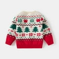 thumbnail image 4 of Hotiary 2-9T Boys Girls Sweaters Kids Long Sleeve Ugly Christmas Sweater Xmas Knitted Pullover Tops For Daily Wear, Party, Family Gathering, Photo Shoot, Christmas, New Year, Birthay Gifts, 4 of 9