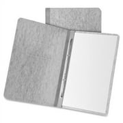 12905EA Oxford Side Hinge Pressboard Report Covers - Letter - 8.50" Width x 11" Length Sheet Size - 2 x Prong Fastener - 3" Fastener Capacity - 20 pt. - Paperboard, Pressboard - Gray - 1 Each