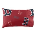 thumbnail image 4 of MLB Boston Red Sox Bed In Bag Set, Queen Size, Team Colors, 100% Polyester, 5 Piece Set, 4 of 5