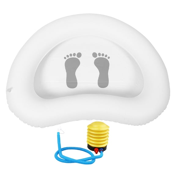 Masteelf 1 Set Foot Cleaner for Pool Entry Inflatable Foot Washing Tub Foot Bath Basin Foot Washing Tub Pool Foot Bath Basin Convenient Soak Tub