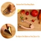thumbnail image 2 of Extractor de tallos de fresa, descorazonador de tomate, pinzas para patatas, cortador de zanahorias, pinza peladora de piña para frutas y verduras (naranja) Fason WMPH-491, 2 of 7