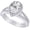 Platinum, variant on 1 Carat (ctw) Platinum Pear Cut LAB GROWN Diamond Engagement Ring Pear Shaped Halo Diamonds Wedding Bridal Set (Color D-E Clarity VS1-VS2)