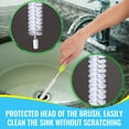 thumbnail image 6 of Emlimny Bottle Cleaning Brush Set - Long Handle Bottle Cleaner for Washing Narrow Neck Beer Bottles, Sports Water Bottles with Straw Brush, Kettle Spout/Lid Cleaner Brushes, 6 of 6