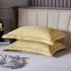 thumbnail image 3 of Fundas de almohada de tejido de algodón Tamaño estándar - cierre de envoltura suave y transpirable - 18,89x29,13 in, paquete de 2 - amarillo, morado, gris, café, azul, rosa, 3 of 6