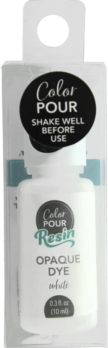 AMC Color Pour Resin Dye .3oz Opaque White
