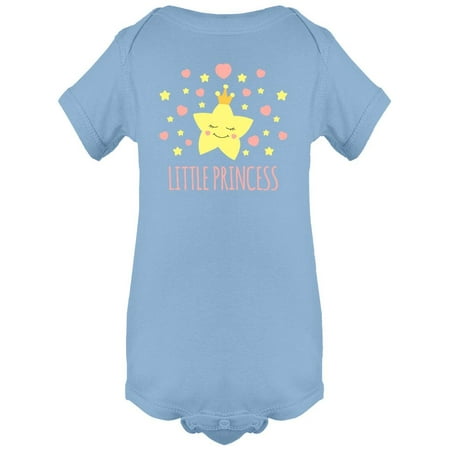 

Little Princess. Stars And Heart Bodysuit Infant -Image by Shutterstock 6 Months