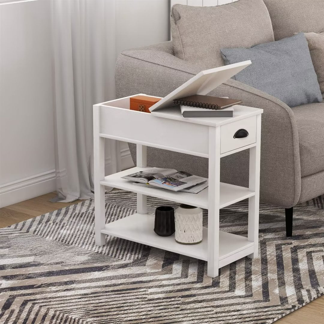 Sofa Side Tables With Storage | Baci Living Room