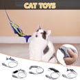 thumbnail image 3 of C Simulation Beating Fish Stick Pet Funny Toy Interactive Cat Kicker Stress Relief Play, 3 of 3