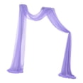 thumbnail image 1 of Tela para arco de boda, 6 yardas, reutilizable, resistente a las arrugas, para ceremonia y recepción 1x púrpura, 1 of 9
