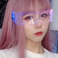 thumbnail image 2 of Futurista para gafas LED Cyberpunk: ¡ilumina tu disfraz espacial con estilo!, 2 of 11