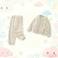 thumbnail image 4 of Cowsor Cute Kids Clothes Long Sleeve Print Sweatshirt Top and Pants Set Toddler Loungewear, 4 of 7