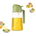 thumbnail image 2 of Oil Sprayer for Cooking,2 in1 Olive Oil Sprayer,Spray Oil Dispenser for Kitchen Glass with Premium Nozzle,Baking,Salad,Grilling, Roasting,Olive Oil Dispenser Set (Lime Green), 2 of 5