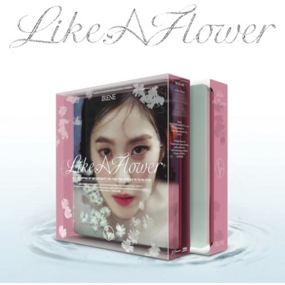 Irene - Like A Flower - Jewel Case Version - incl. 64pg Photobook, Postcard, Lyric Paper, Folded Poster, Illust Postcard   Photocard - Music & Performance - CD