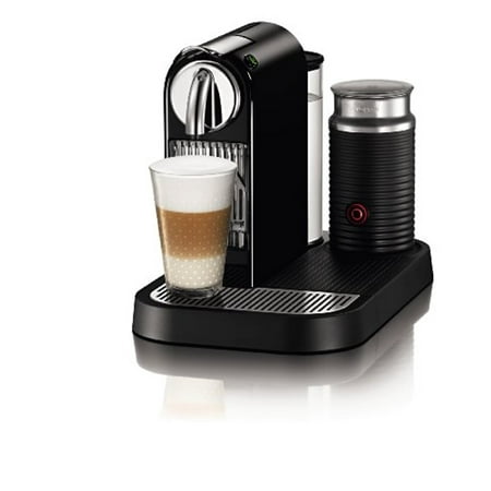 Nespresso D121-US4-BK-NE1 Citiz Espresso Maker with Aeroccino Milk Frother,