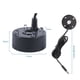 thumbnail image 4 of 2X Mist Maker, Puerto USB, 4 Luces LED de Colores, Mini Mister Fog Machine, Fuente Interior, Jardín, Estanque, Nebulizador de Agua, Atomizador Negro, 4 of 4