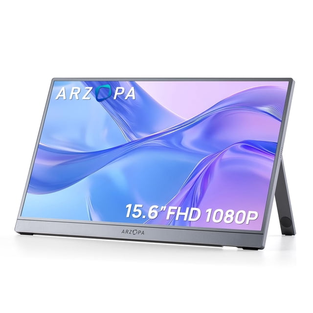 Monitor portátil ARZOPA A1 15.6" FHD 1080P IPS USB-C HDMI