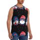 thumbnail image 2 of Balery Three Gnome Independence Day Camisetas sin mangas para hombre, absorbe la humedad y protege contra el mal olor.-X-Large, 2 of 7