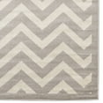 thumbnail image 2 of Elegance Chevron Ivory Area Rug 8 x 10 Transitional Style Easy Care Polypropylene, 2 of 6