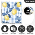 thumbnail image 5 of Yayeee Magnetic Dishwasher Cover for The Front Decoration Home Kitchen Machine Sticker Protector, Light Blue Lemon, 5 of 6