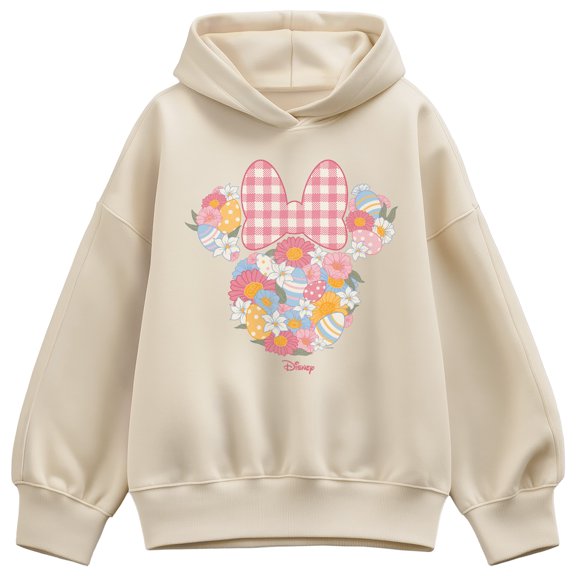 Disney - Minnie Mouse Easter Fill Oversized Fleece Hoodie Sweatshirt