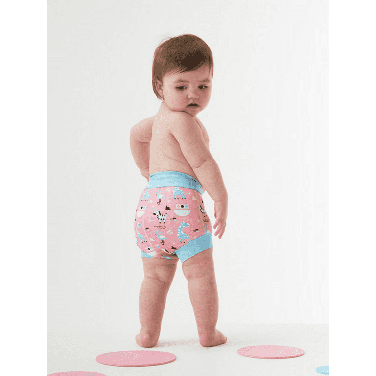 Splash About Happy Nappy Swim Diaper 3-4 Year (Kids) Almond Blossom