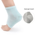 thumbnail image 5 of Calcetines de talón antigrietas con gel de malla, funda protectora para el talón, calcetines para hombres y mujeres, calcetines cortos transpirables que absorben el sudor, 5 of 5