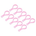 thumbnail image 1 of Unique Bargains Plastic Lobster Clasps, Claw Snap Hooks for Keychains DIY Pink, 24Pack, 1 of 7