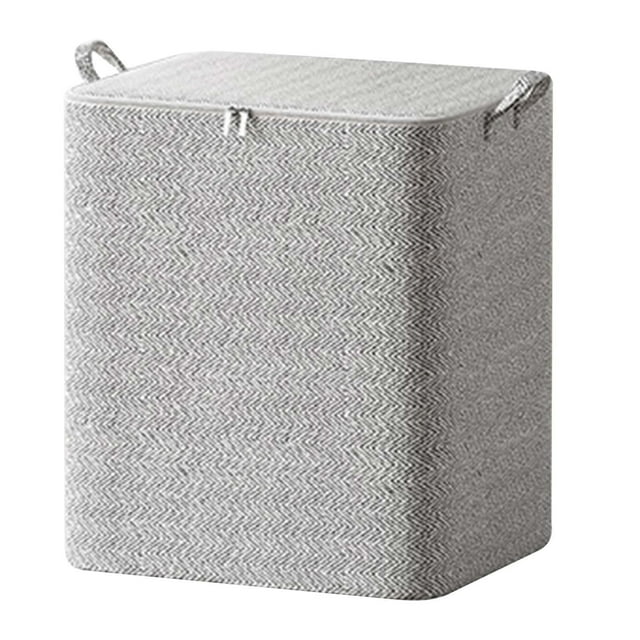 Cqxid Storage Bags Portable Non Woven Zipper Storage Bag Clothes Storage Foldable Closet Organizer Storage Containers With Durable Carry Handles Wardrobe Sorting Storage Box