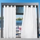 thumbnail image 3 of Cortinas para exterior impermeables Easy-Going para patio, blancas, 3 of 8