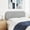 Light Gray, variant on Queen Size Upholstered Headboard, Height Adjustable Bed Backrest with Straps, 60" Modern Chenille Fabric Padded Headboard - Beige