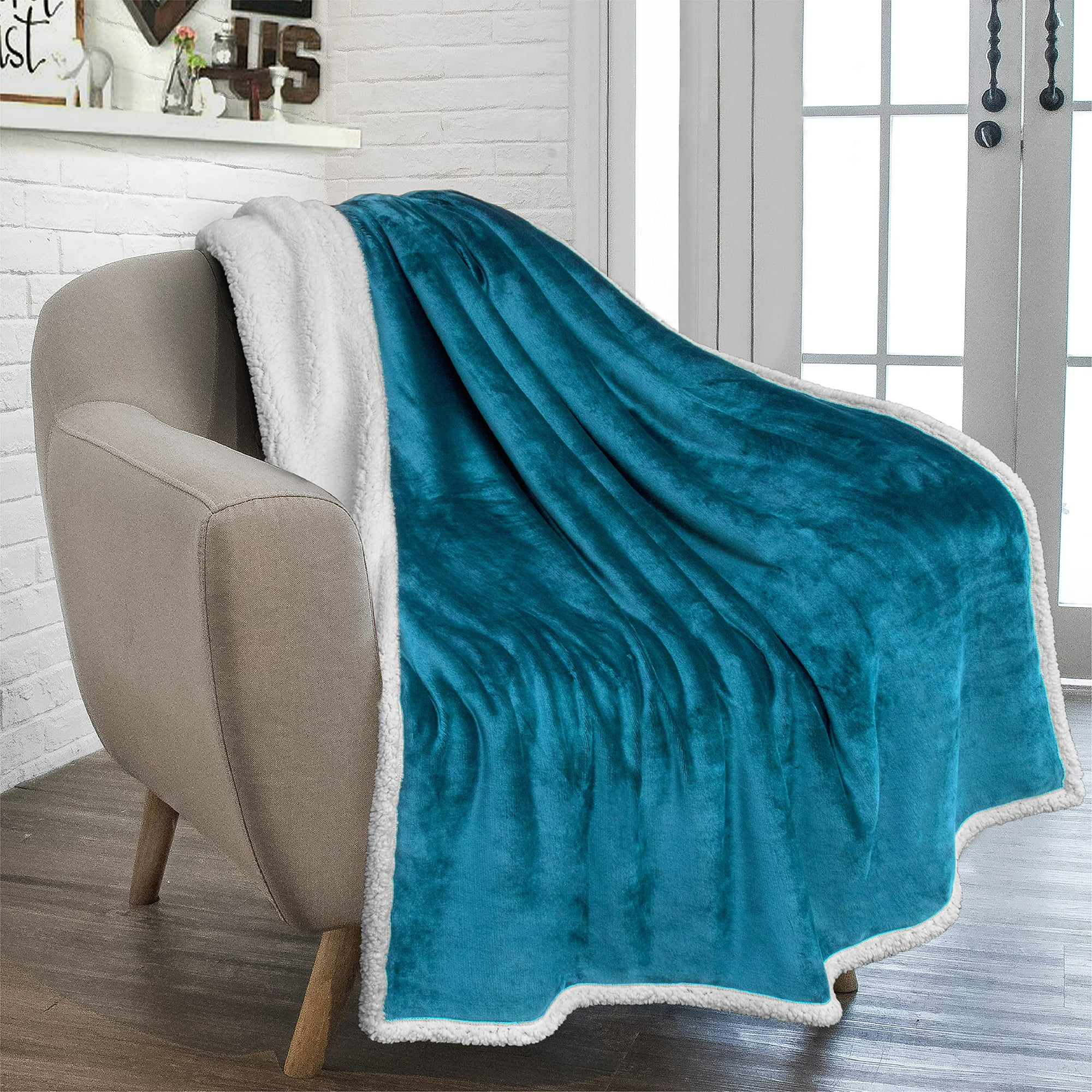 Turquoise throw blanket walmart hotsell
