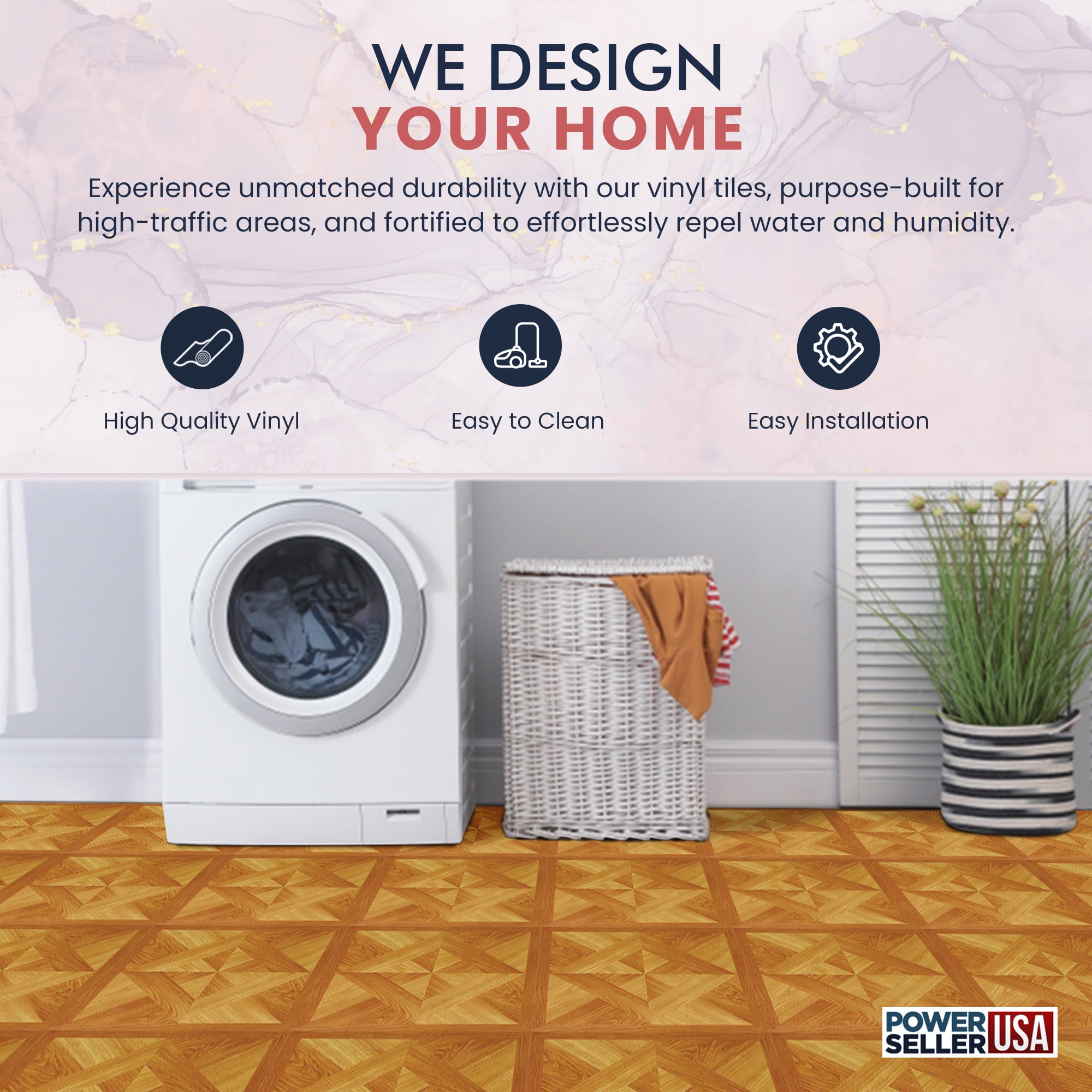 Home Dynamix Flooring: Dynamix Vinyl Tile: 898: 2 Boxes 40 Square Feet